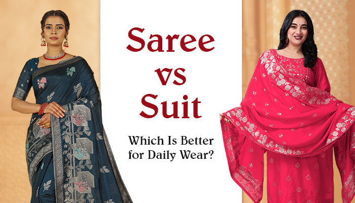 Saree vs Suit: Which Is Better for Daily Wear?